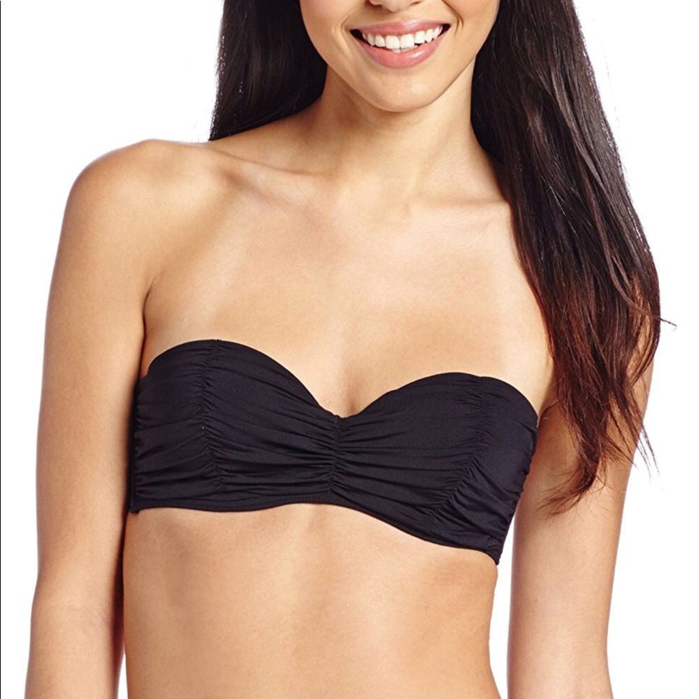 Billabong Juniors RED Surfside Bustier Bikini Top